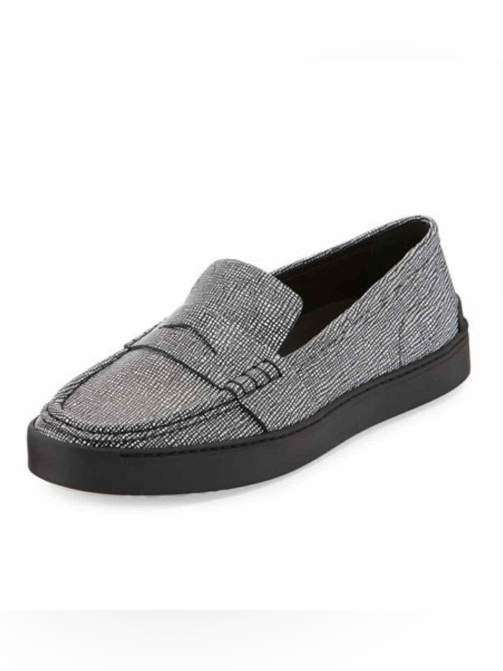 Women's Rag and Bone Colby Silver Slip-On Loafer Sneaker